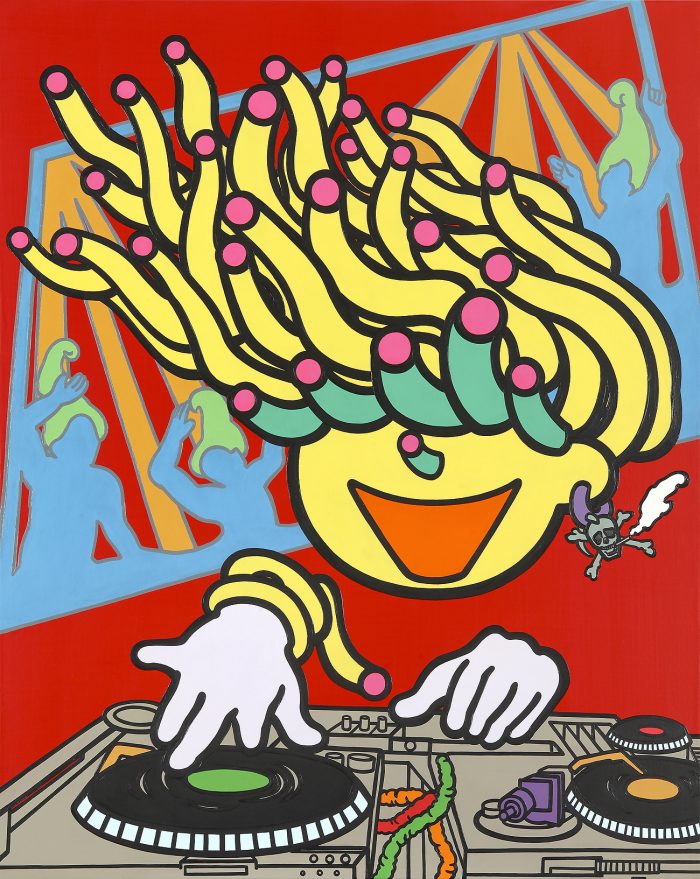 dj-mato-acrylic-oil-on-canvas-100-x-80-3cm-2012